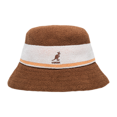 Kepurės Kangol Kangol Bermuda Stripe Bucket kepurė K3326ST-MH240 Ruda