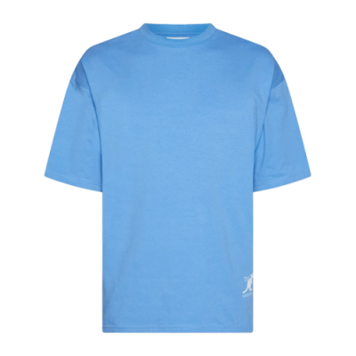 Marškinėliai Kangol Kangol Harlem 02 laisvalaikio marškinėliai 22140123-BLUE Žydra