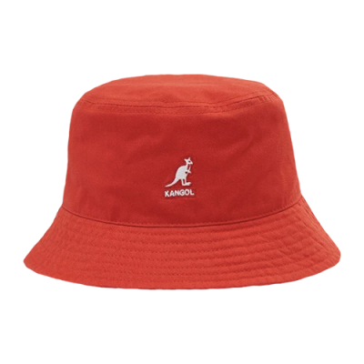 Kepurės Kangol Kangol Washed Bucket kepurė K4224HT-CG637 Raudona