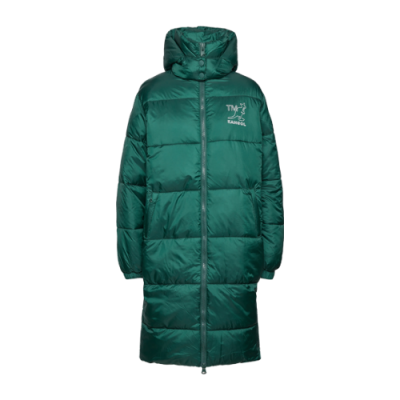Striukės Kangol Kangol Wmns Kennsington Long Puffer striukė 22127186-TEAL Žalias