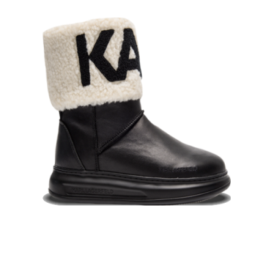 Sezoniniai Batai Karl Lagerfeld Karl Lagerfeld Wmns Kapri Kosi Karl Logo Ankle Boots KL44550-401 Juoda