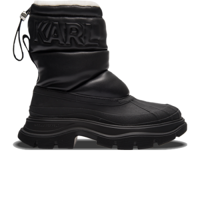 Sezoniniai Batai Karl Lagerfeld Karl Lagerfeld Wmns Luna Puffa Pull-On Boots KL42963-F0X Juoda