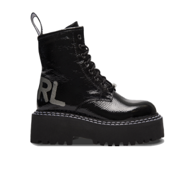 Sezoniniai Batai Karl Lagerfeld Karl Lagerfeld Wmns Patrol II boots KL45261K-100 Juoda