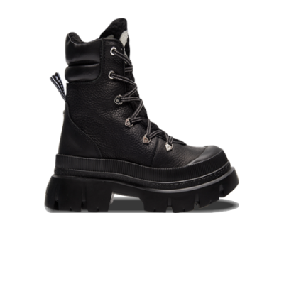 Sezoniniai Batai Karl Lagerfeld Karl Lagerfeld Wmns Trekka Max High Hiker Lace Boots KL43570-100 Juoda