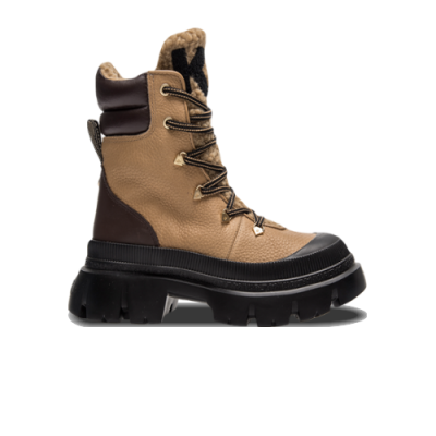 Sezoniniai Batai Karl Lagerfeld Karl Lagerfeld Wmns Trekka Max High Hiker Lace Boots KL43570-1T2 Ruda