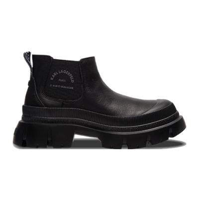Sezoniniai Batai Karl Lagerfeld Karl Lagerfeld Wmns Trekka Max Short Gore Boots KL43530-000 Juoda