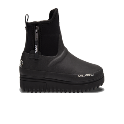 Sezoniniai Batai Karl Lagerfeld Karl Lagerfeld Wmns Vostok Lo Sock Boot KL47150-V00 Juoda