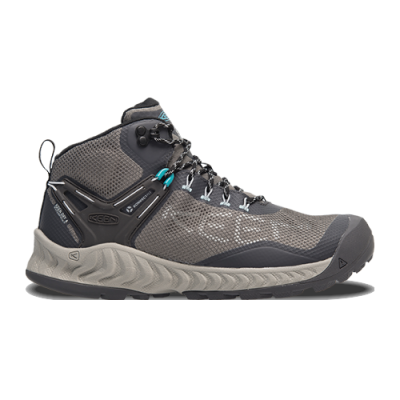 Turistiniai Keen KEEN Wmns NXIS EVO Mid Waterproof 1027197-BLCK Pilka