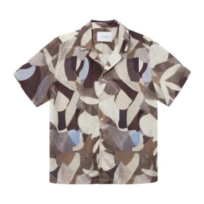 Marškiniai Vyrams Les Deux Knox AOP Tencel laisvalaikio marškiniai LDM401069-839215 Daugiaspalvis