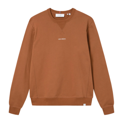 Džemperiai Vyrams Les Deux Lens Crewneck džemperis LDM200046-807215 Ruda