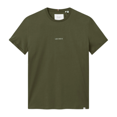 Marškinėliai Dovanų Idėjos Iki 50eur Les Deux Lens SS laisvalaikio marškinėliai LDM101118-522215 Žalias