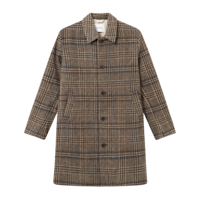 Paltai Vyrams Les Deux McKay Check Wool paltas LDM620067-810335 Ruda