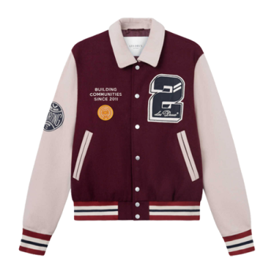 Striukės Vyrams Les Deux Varsity Wool 2.0 striukė LDM610087-634215 Raudona