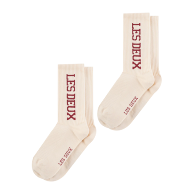 Kojinės Les Deux Les Deux Socks Vertigo Rib kojinės (2 poros) LDM950010-215807 Rusvai Gelsvas
