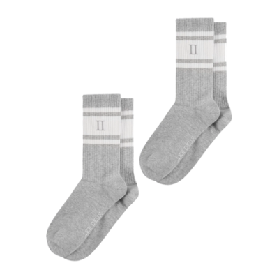 Kojinės Moterims Les Deux William Stripe kojinės (2 poros) LDM950006-310241 Pilka