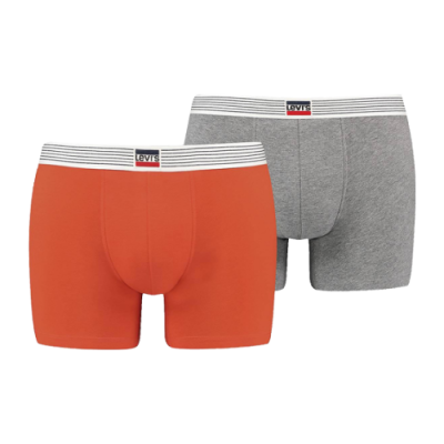 Apatiniai Vyrams Levi's Sportswear Boxers (2 Pack) 37149-0786 Oranžinė Pilka
