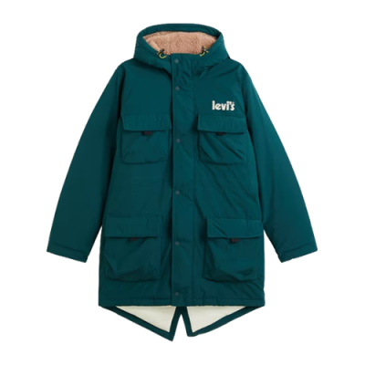 Striukės Vyrams Levi's Eastport Utility Parka striukė A3562-0001 Žalias