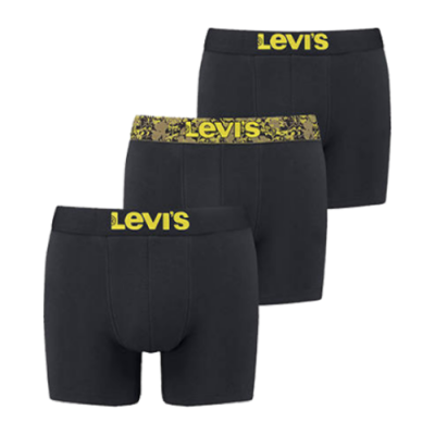 Apatiniai Vyrams Levi's Giftbox trumpikės (3vnt) 37149-0759 Juoda