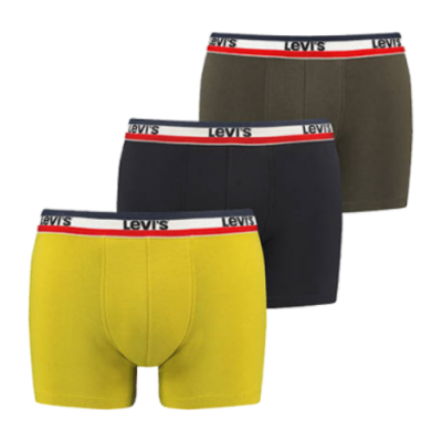 Apatiniai Vyrams Levi's Logo trumpikės (3vnt) 37149-0750 Daugiaspalvis