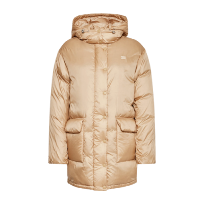 Striukės Moterims Levi's Wmns Luna Core Puffer Mid striukė A3254-0002 Rusvai Gelsvas