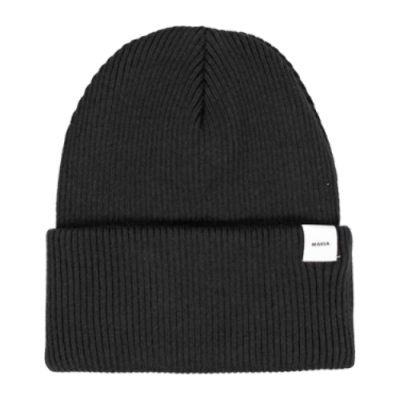 Kepurės Makia Makia žieminė kepurė U82055-999 Juoda