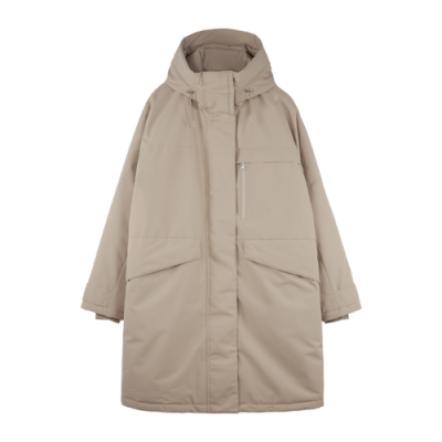 Striukės Moterims Makia Wmns Li Parka striukė W31013-121 Rusvai Gelsvas