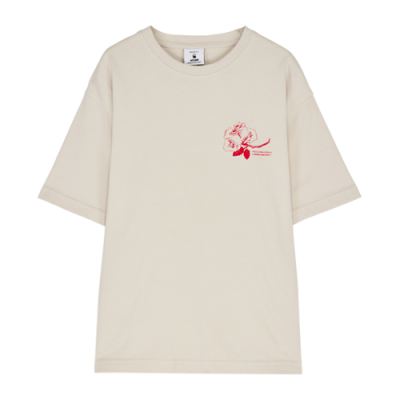 Marškinėliai Makia Makia x Moomin Wmns Rose laisvalaikio marškinėliai W21051-011 Rusvai Gelsvas