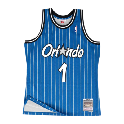 Marškinėliai Mitchell & Ness Mitchell & Ness NBA Orlando Magic Anfernee Hardaway 1994-95 Road Swingman Tank krepšinio marškinėliai 18192-OMA-ROYA94 Mėlyna
