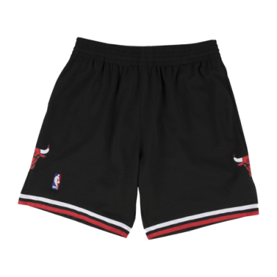 Šortai Mitchell & Ness Mitchell & Ness NBA Chicago Bulls 1997-98 Alternate Swingman šortai 18023-CBU-BLCK97 Juoda