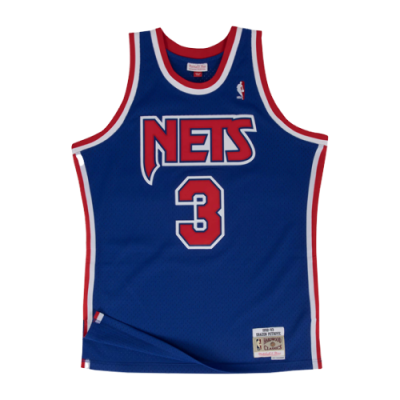 Marškinėliai Mitchell & Ness Mitchell & Ness NBA New Jersey Nets Drazen Petrovic 1992-93 Road Swingman Tank krepšinio marškinėliai 18183-NJN-ROYA92 Mėlyna