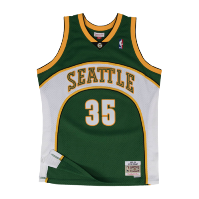 Marškinėliai Mitchell & Ness Mitchell & Ness NBA Seattle SuperSonics Kevin Durant 2007-08 Road Swingman Tank krepšinio marškinėliai 18212-SSU-DKGN07 Žalias