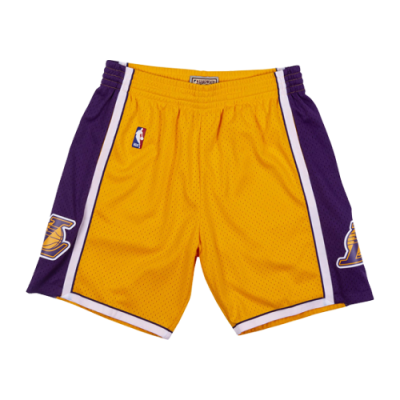 Šortai Mitchell & Ness Mitchell & Ness NBA Los Angeles Lakers Hardwood Classic Swingman šortai 19075-LAL-LGPR09 Geltona