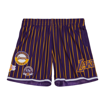 Šortai Mitchell & Ness Mitchell & Ness NBA Los Angeles Lakers City Collection Mesh šortai 5013-LALYYPP-PURP Violetinė