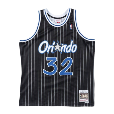 Marškinėliai Mitchell & Ness Mitchell & Ness NBA Orlando Magic Shaquille O'Neal 1994-95 Alternate Swingman Tank krepšinio marškinėliai 18191-OMA-BLCK94 Juoda