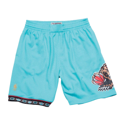 Šortai Mitchell & Ness Mitchell & Ness NBA Vancouver Grizzlies 1996-97 Road Swingman šortai 18259-VGR-TEAL96 Žydra