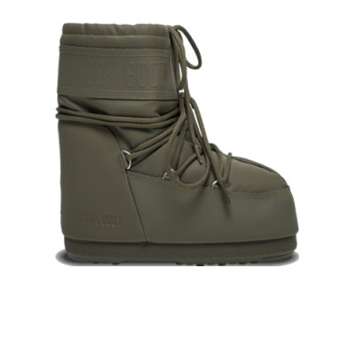 Sezoniniai Batai Moon Boot Moon Boot Unisex Icon Low Rubber 14093800-002 Žalias