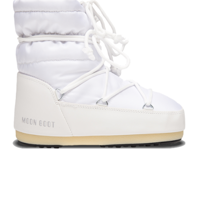 Sezoniniai Batai Moon Boot Moon Boot Unisex Light Low Nylon 14600100-002 Balta