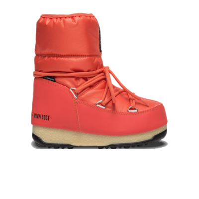 Sezoniniai Batai Moon Boot Moon Boot Wmns Protecht Low Waterproof Boots 24009300-008 Raudona