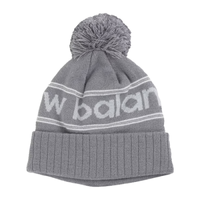 Kepurės Šilti Aksesuarai New Balance Unisex Beanie kepurė LAH33019-GNM Pilka