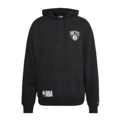 Džemperiai New Era New Era NBA Brooklyn Nets Team Logo Hoodie džemperis 60284622 Juoda
