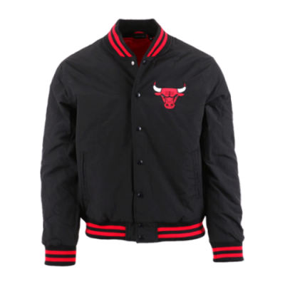 Striukės New Era New Era NBA Chicago Bulls Logo Bomber striukė 60284773 Juoda