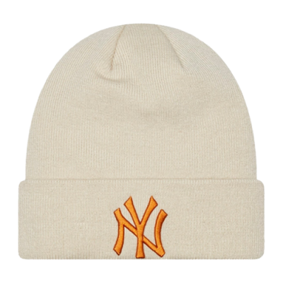 Kepurės Aksesuarai New Era New York Yankees League Essential žieminė kepurė 60284957 Rusvai Gelsvas