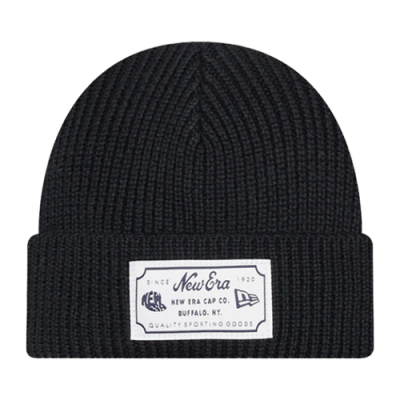 Kepurės Aksesuarai New Era Patch žieminė kepurė 60285039 Juoda
