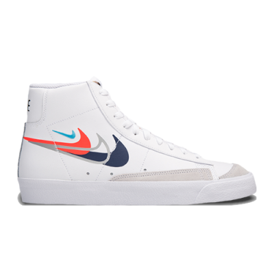 Laisvalaikio Batai Kolekcijos Nike Blazer Mid '77 Multi-Swoosh FJ4827-100 Balta