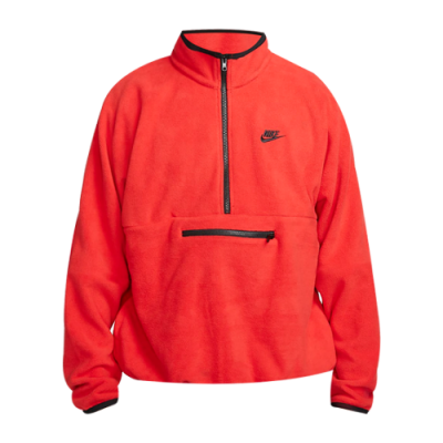 Džemperiai Nike Nike Club Fleece+ 1/2-Zip Fleece džemperis DX0525-657 Raudona