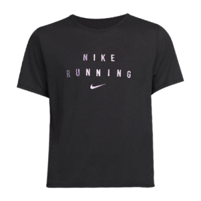Marškinėliai Kolekcijos Nike Dri-FIT Miler Run Division SS bėgimo marškinėliai DA0444-010 Juoda