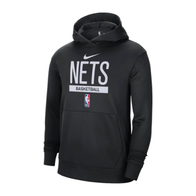 Džemperiai Vyrams Nike NBA Brooklyn Nets Spotlight Hoodie džemperis DN8149-010 Juoda
