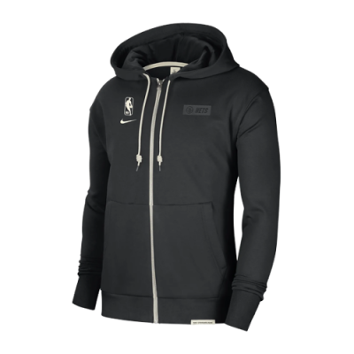 Džemperiai Nike Nike Dri-FIT NBA Brooklyn Nets Standard Issue Full-Zip Hoodie džemperis DN8519-010 Juoda