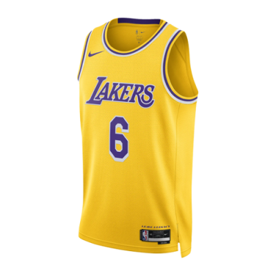 Marškinėliai Vyrams Nike Dri-FIT NBA Los Angeles Lakers Icon Edition Swingman Tank krepšinio marškinėliai DN2009-728 Geltona