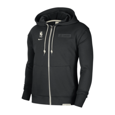 Džemperiai Nike Nike Dri-FIT NBA Los Angeles Lakers Standard Issue Full-Zip Hoodie džemperis DN4653-010 Juoda